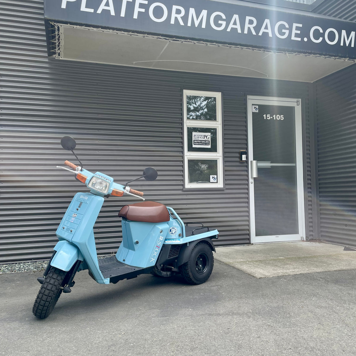 1993 Honda Gyro UP (sold) — Platform Garage